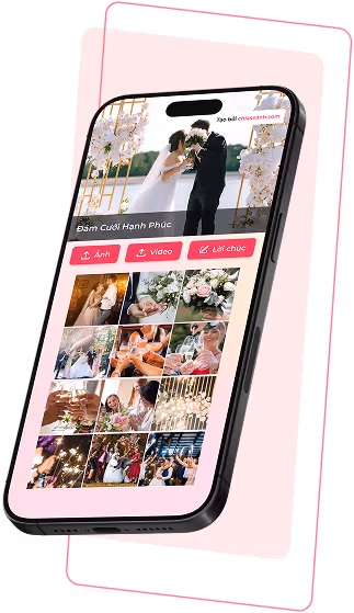 wedding event ChiaSeAnh app screenshot